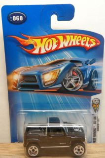 WHEELS INTL 1/64 FIRST EDITIONS HUMMER H3T CONCEPT # 60 BLACK OR5SP ML