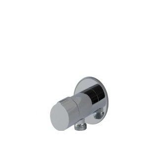 Fluid Round Wall Outlet W/ Volume Control F5700BN Brushed