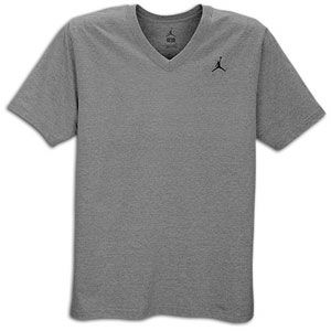 Jordan Core V Neck T Shirt   Mens   Basketball   Clothing   Dark Grey