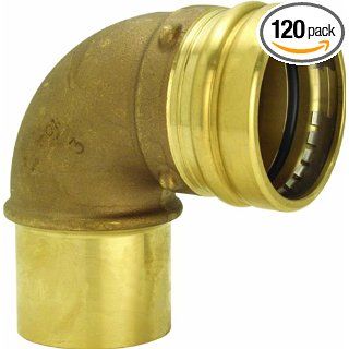  91502 ProPress Bronze XL 90 Degree Elbow with 4 Inch FTG x P, 120 Pack