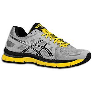 ASICS® Gel   Neo33   Mens   Running   Shoes   Platinum/Black/Yellow