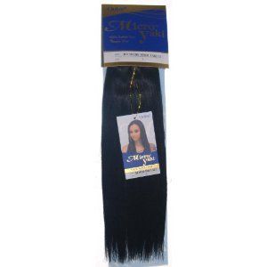 Outre Micro Yaki 100% Human Hair Extensions Weft 12 #1b