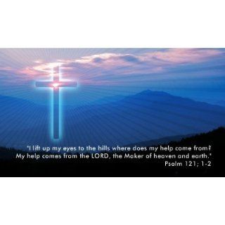 Psalm 121 1 2   Christian Business Card