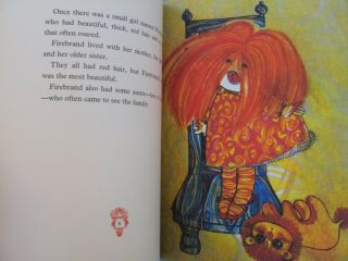 Firebrand Childrens Vtg Picture Book Red Hair by Scott