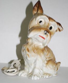 LL223 Porzellan Figur Rauchverzehrer Hund Porzellanfigur Alt