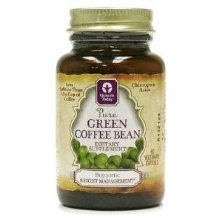 Green Coffee Bean Extract, 400mg Per Capsule, 60 Vegetarian Capsules