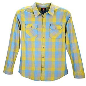 Quiksilver Bison Hunter Longsleeve Woven   Mens   Casual   Clothing