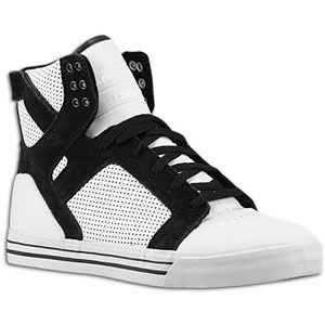 Supra Skytop   Mens   Skate   Shoes   White/White/Black