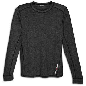 Reebok CrossFit Tri Blend L/S T Shirt   Mens   Clothing   Black