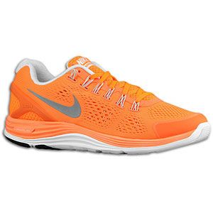 Nike LunarGlide+ 4   Mens   Total Orange/Barely Orange/Reflect Silver