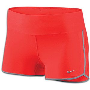 Nike 2 Boy Short   Womens   Bright Crimson/Barely Volt/Matte Silver