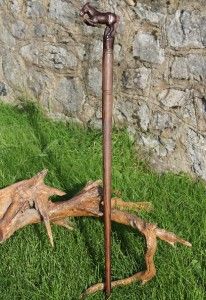 Awesome Hand Carved Wooden Horse Walking Stick Cane