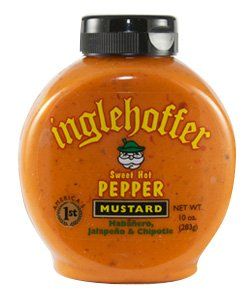 Inglehoffer Sweet Hot Pepper Mustard, 10 oz (Pack of 3) 