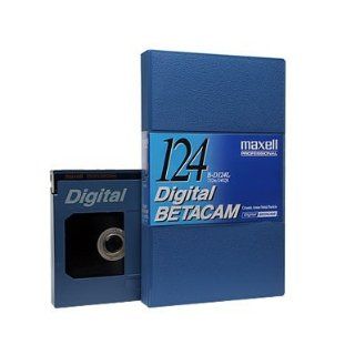  BD 124L Digital Betacam Video Tape, 124 Minute, Large