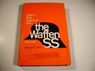 WW2 Book The Waffen SS Stein HB DJ 1939 1945