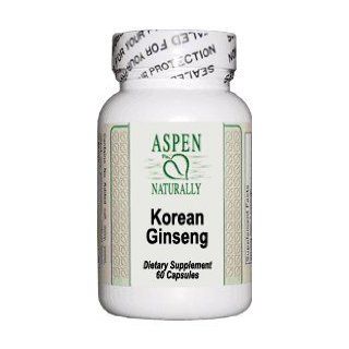 Korean Ginseng, 350 mg, 60 Capsules Health & Personal