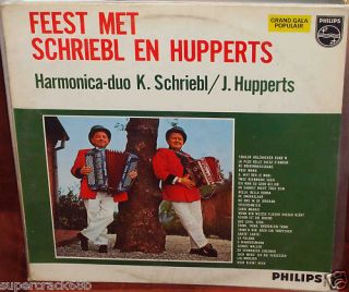Harmonica Duo K Schriebl J Hupperts Feest Met Schrieb