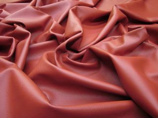 K1609 Fire Roasted Orange Leather Upholstery Cow Hide Skins