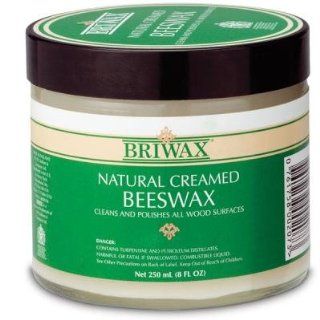 Natural Creamed Beeswax, 8 oz.   