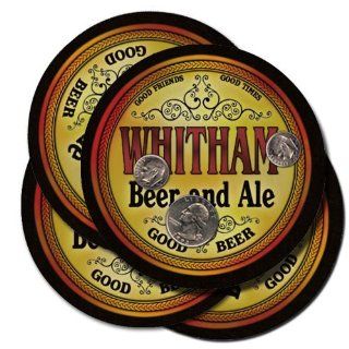 WHITHAM Family Name Beer & Ale Coasters 