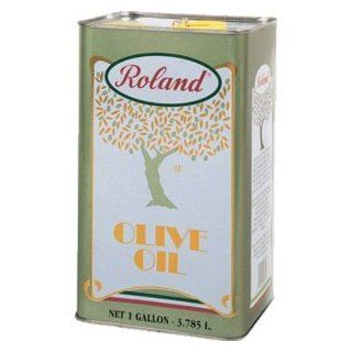 Roland Pure Olive Oil, 128 Ounce Tins (Pack of 4) Grocery