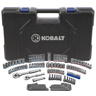 Kobalt 129 Piece Standard/Metric Mechanics Tool Set with