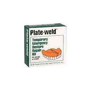 Plate Weld Temporary Emergency Denture Repair Kit   1 Ea