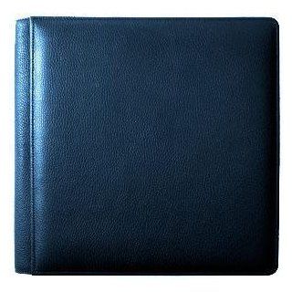 ROYAL NAVY BLUE fine grain leather #133 magnetic page