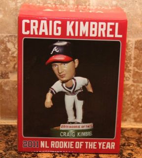 Craig Kimbrel Bobblehead SGA Atlanta Braves 6/13/12 w/ ticket and