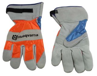 Husqvarna 505642210 Heavy Duty Leather Work Chain Saw Protective