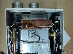  BTU Nat Gas Tankless Direct Vent Hydronic Boiler NH 1501 DV