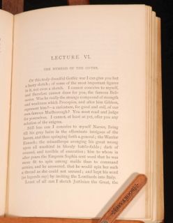1891 Charles Kingsley The Roman and The Teuton Lectures