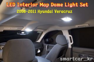 2007 2012 Hyundai Veracruz IX55 LED Interior Map Dome Trunk Cargo