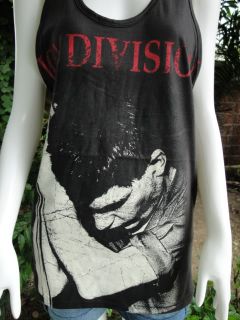 Ian Curtis Joy Division UK Indie Tank Top T Shirt s M