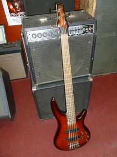 Ibanez 5 String Bass Active for Parts or Repair No Reserve