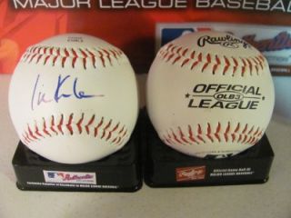 Rangers Ian Kinsler Autographed Rawlings Baseball