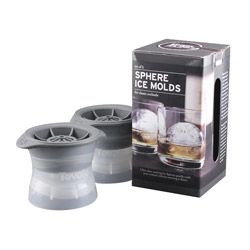 Tovolo Sphere Ice Molds Set of 2 Bar Tools Balls Melt SLOWER Better