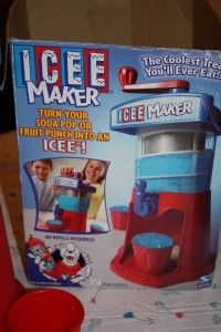 Spin Master Icee Maker Machine Snow Cone with Box Directions