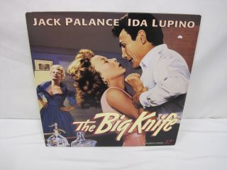 Laserdisc The Big Knife Jack Palance Ida Lupino