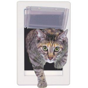 Perfect Pet by Ideal Medium Soft Flap Cat Door Shop worn May be a