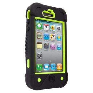 iFrogz Bullfrogz Rugged Case for iPhone 4 4S Black Green New