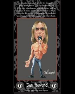 New Iggy Pop The Stooges Bobblehead Hand Numbered Limited Punk Rock