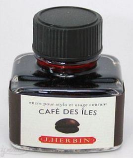 Herbin Bottle Fountain Pen Ink Cafe Des Iles