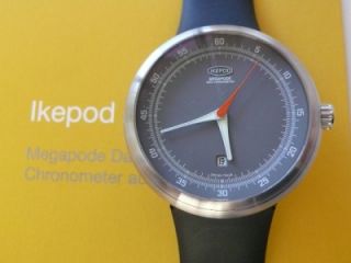 New Ikepod Megapode MGD05 Grey Dial Marc Newson Design