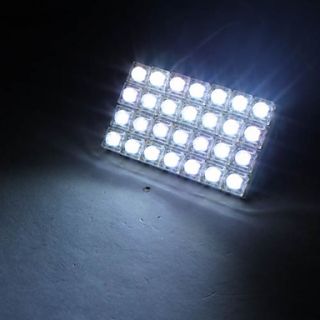 28 Lâmpada LED de luz branca para a leitura carro / lâmpadas cúpula