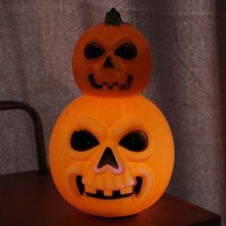 Halloween Pumpkin style lampe à la main Lanterne avec Red / Blue LED
