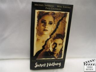 Sweet Nothing VHS 1997 Michael Imperioli Mira Sorvino