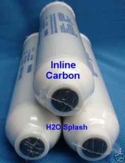 Inline Carbon Water Filter 3 Refrigerator Icemaker Ro
