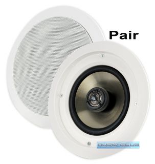  SOUNDPOINT SERIES 6.5 HOME THEATER 2 WAY IN CEILING SPEAKER PAIR