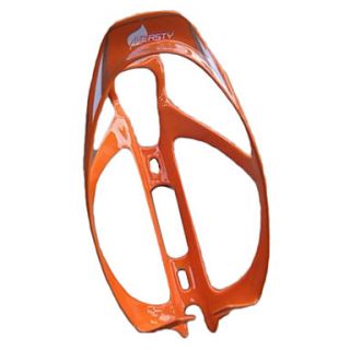 USD $ 25.69   Cycling 3K Weave Carbon Fiber Bottle Cage (Orange),